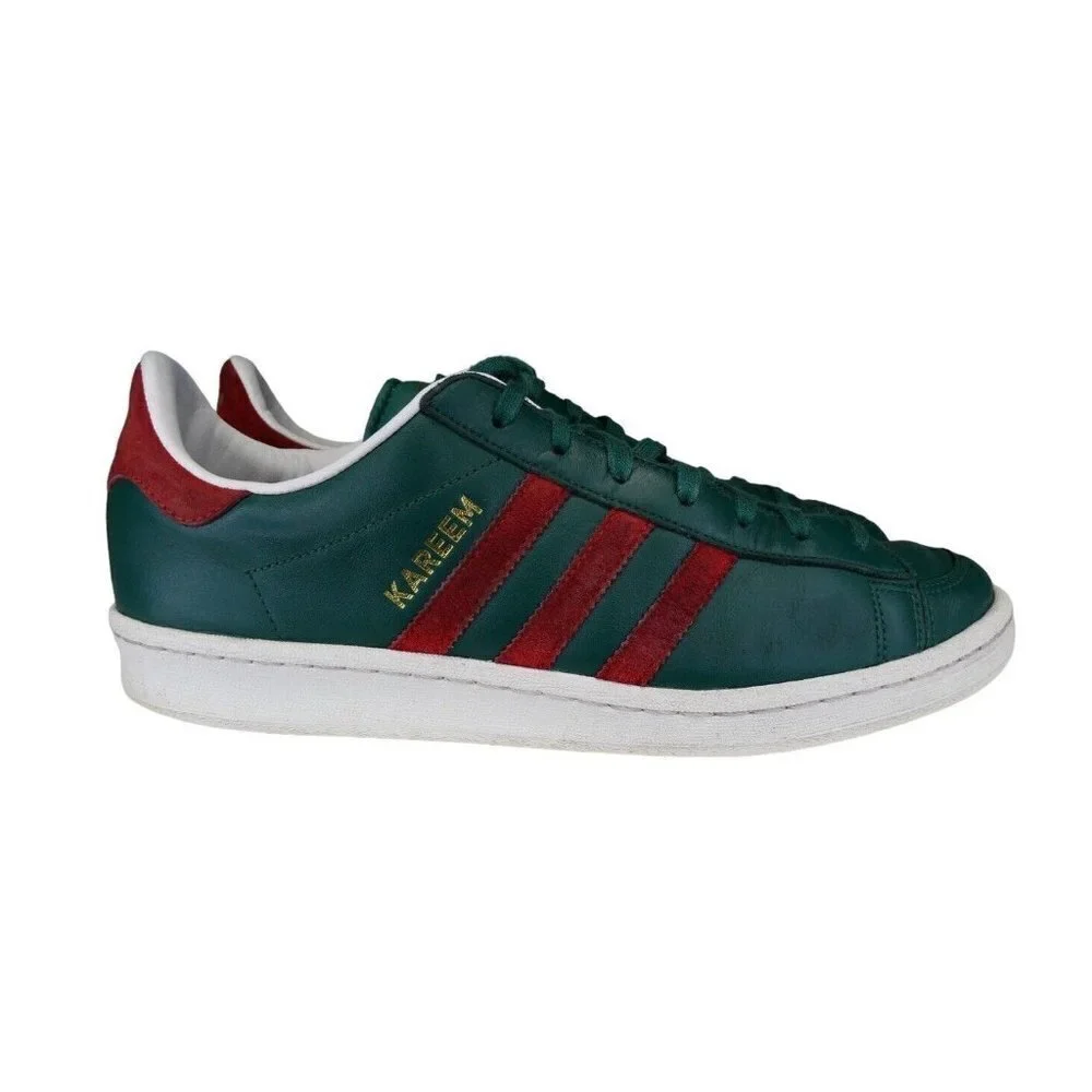 ADIDAS Kareem Abdul Jabbar Sz 8‎ Sneakers NBA Milwaukee Bucks Superstar RARE